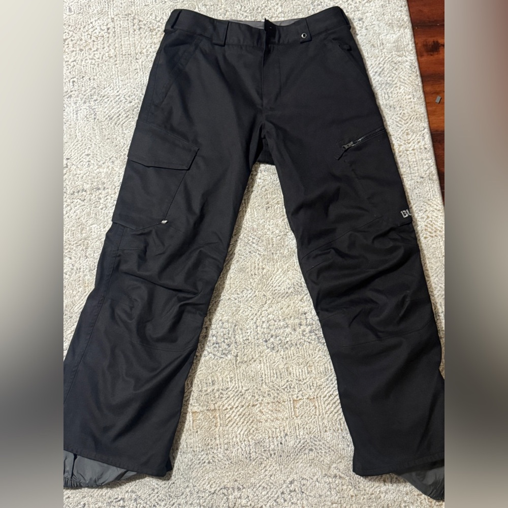 Burton Men’s black ski snowboard pants S